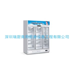 三玻璃門展示柜