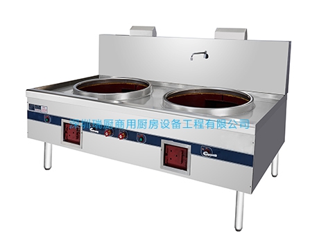 雙頭燃氣大炒爐